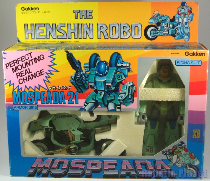 Scott Bernard Cyclone - Mospeada - Henshin Robo - 1\8 Scott Bernard Cyclone - Mospeada - Henshin Robo - 1\8